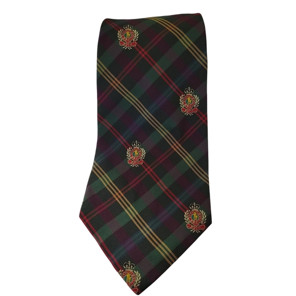 Polo By Ralph Lauren 100% Silk Tie - Picture 3 of 8